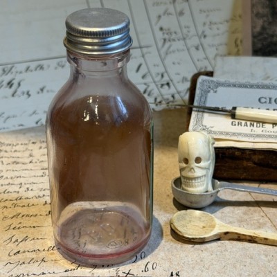 Reseptine - Flacon ancien de pharmacie-Apothicaire