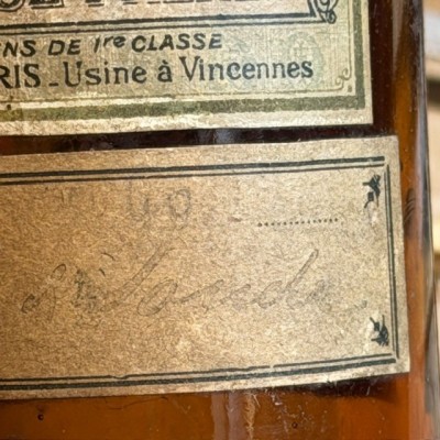 Sodium tartrate - Soda lye - Antique pharmacy bottle - Apothecary