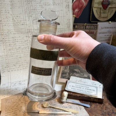Bi-Sublimated Iodine - Antique pharmacy jar - Apothecary - XIXth century