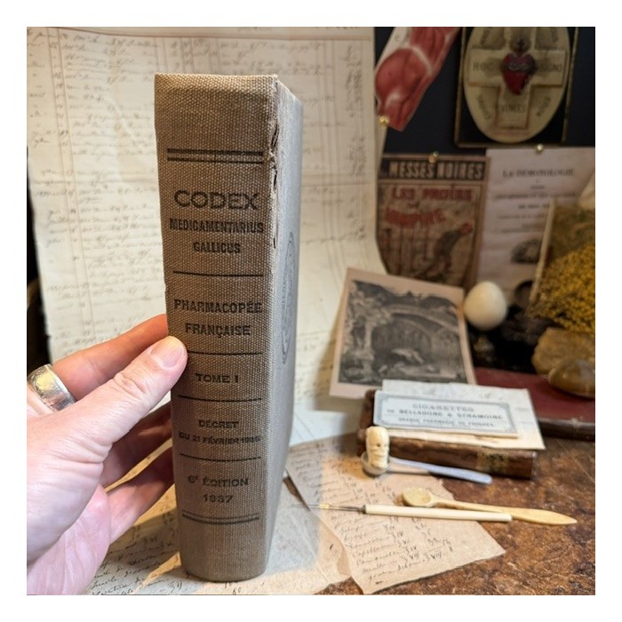 Codex de 1937 - Pharmacopée - Livre ancien - Apothicaire - Pharmacie
