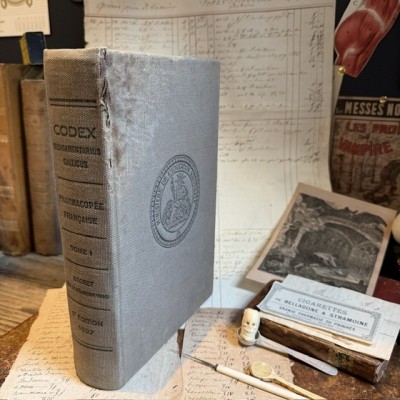 1937 Codex - French Pharmacopoeia - Antique book - Apothecary - Pharmacy