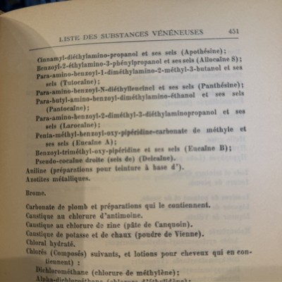 1937 Codex - French Pharmacopoeia - Antique book - Apothecary - Pharmacy