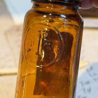 Stovarsol - Arsenic Treatment for Syphilis - POISON cabinet - Antique pharmacy bottle