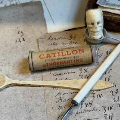 Granules de Catillon - Strophantine - A la Ouabaïne - POISON - Pharmacie
