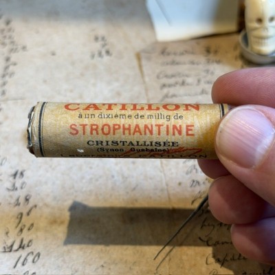 Granules de Catillon - Strophantine - A la Ouabaïne - POISON - Pharmacie