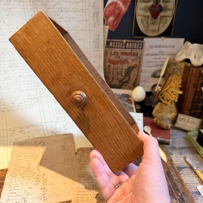 The Apothecary’s Little Drawer - Antique wooden apothecary’s drawer –
