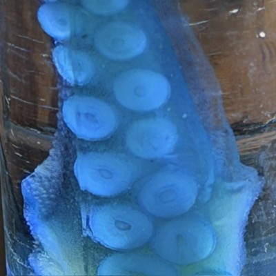 Octopus Tentacle Diaphanisation - Biological preparation