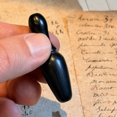 Ebonite cannula tip – New Old Stock - 1939/1940