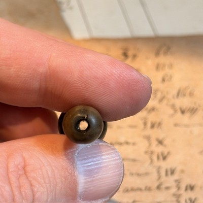 Ebonite cannula tip – New Old Stock - 1939/1940