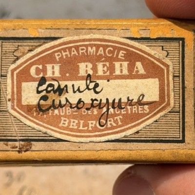 Curoxyure bone cannula in its box – New vintage stock – 1939/1940