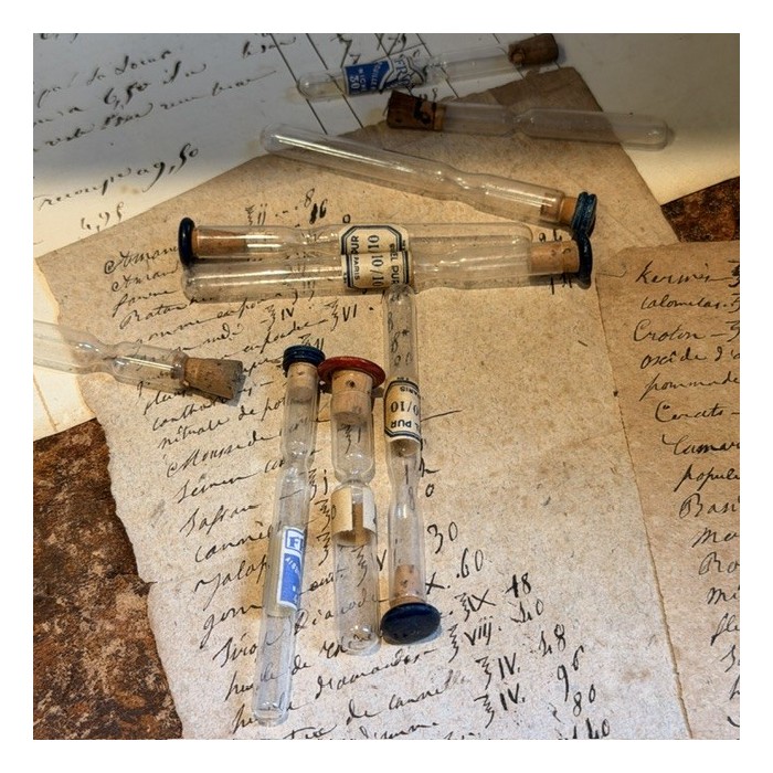 Glass needle tube - EMPTY