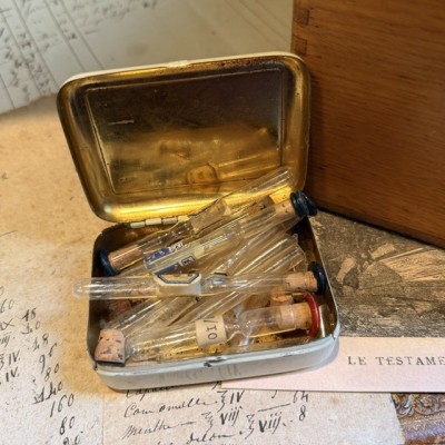 Tube en verre pour aiguille