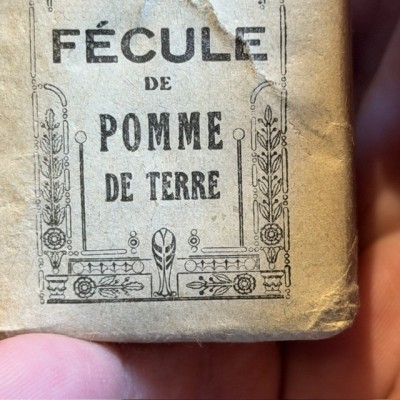 Paquet de Fécule de Pomme de Terre - Circa 1920 - Stock neuf d'époque