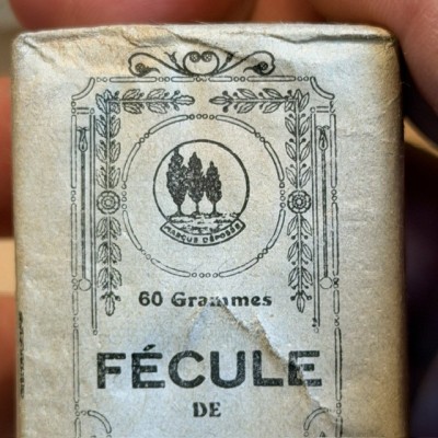Packet of Potato Starch - Circa 1920 - New old stock