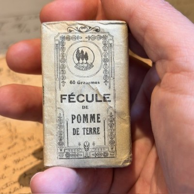 Packet of Potato Starch - Circa 1920 - New old stock