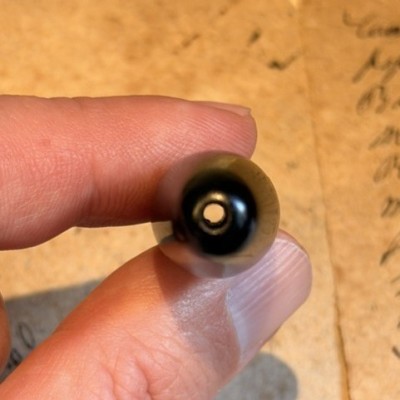 Pair of ebonite medical cannulas in their original box - 1920/1930
