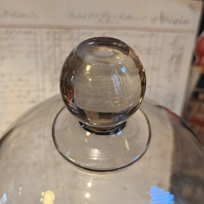 Protective laboratory bell jar - Blown glass - 1900 - Pharmacy - Apothecary