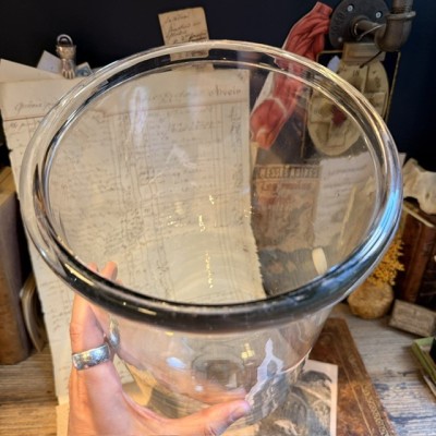 Protective laboratory bell jar - Blown glass - 1900 - Pharmacy - Apothecary