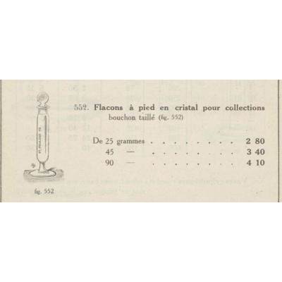 Exhibition jar - Pharmacy crystal vase - Herbalist - Apothecary - 19th