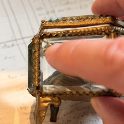 Boite reliquaire du XIXème siècle - Coffret à bijoux