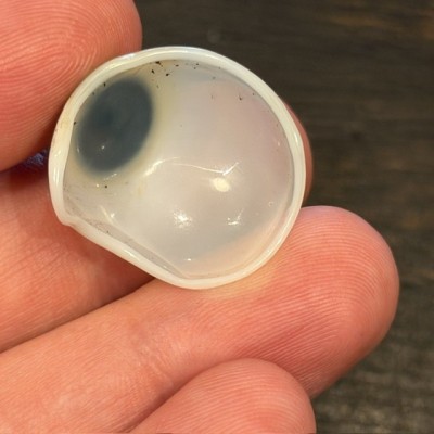 Antique glass eye - cristal ball