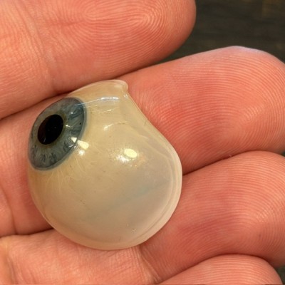 Antique glass eye - cristal ball