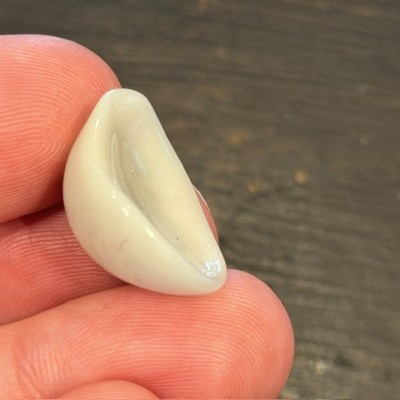 Antique glass eye - cristal ball