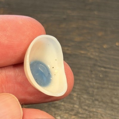 Antique glass eye - cristal ball