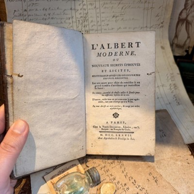 L'Albert Moderne - Grimoire book of 1777