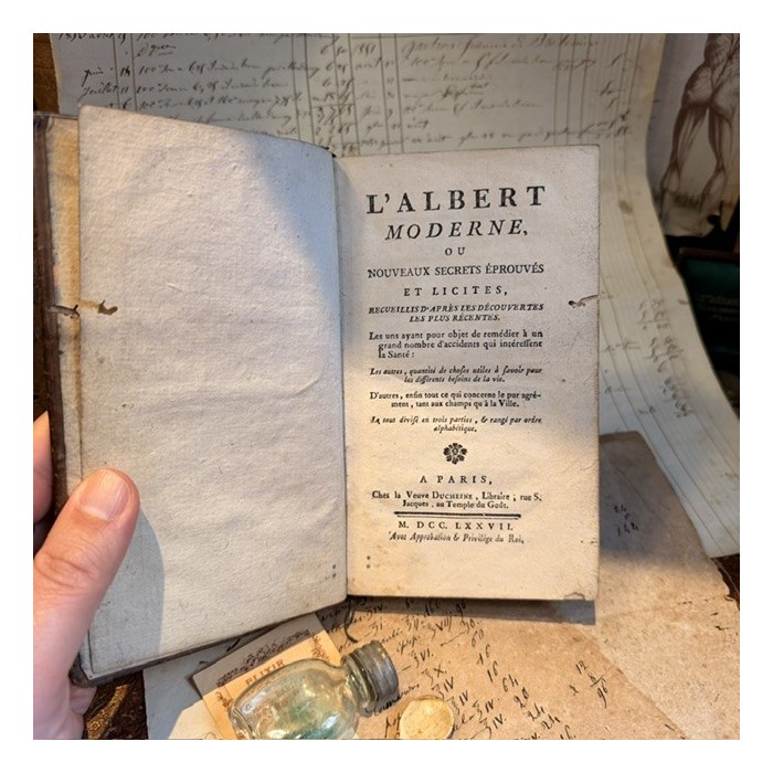Albert Moderne ou nouveaux secrets éprouvés et licites - Grimoire 1777