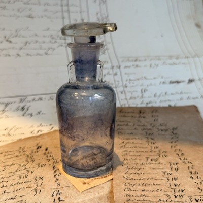 Flacon Compte-goutte ancien de pharmacie-Apothicaire