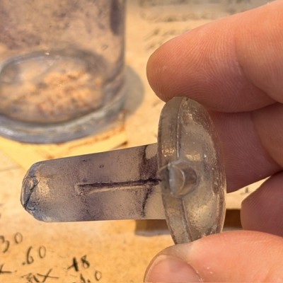 Dropper bottle - Antique pharmacy bottle - Apothecary