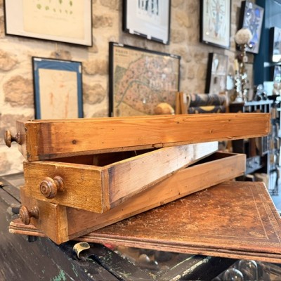 The apothecary’s Drawer - Size L - Antique wooden apothecary’s drawer