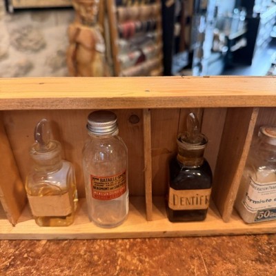 The apothecary’s Drawer - Size L - Antique wooden apothecary’s drawer