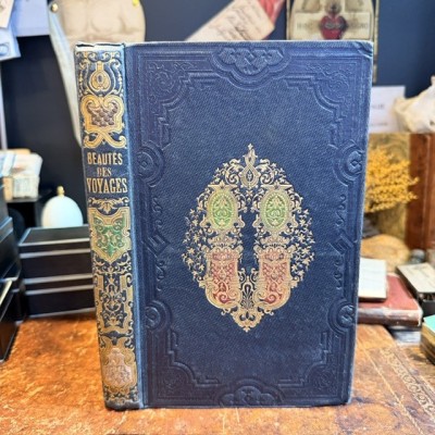 Deadly arsenic book - Beautés des voyages anciens et modernes 1853