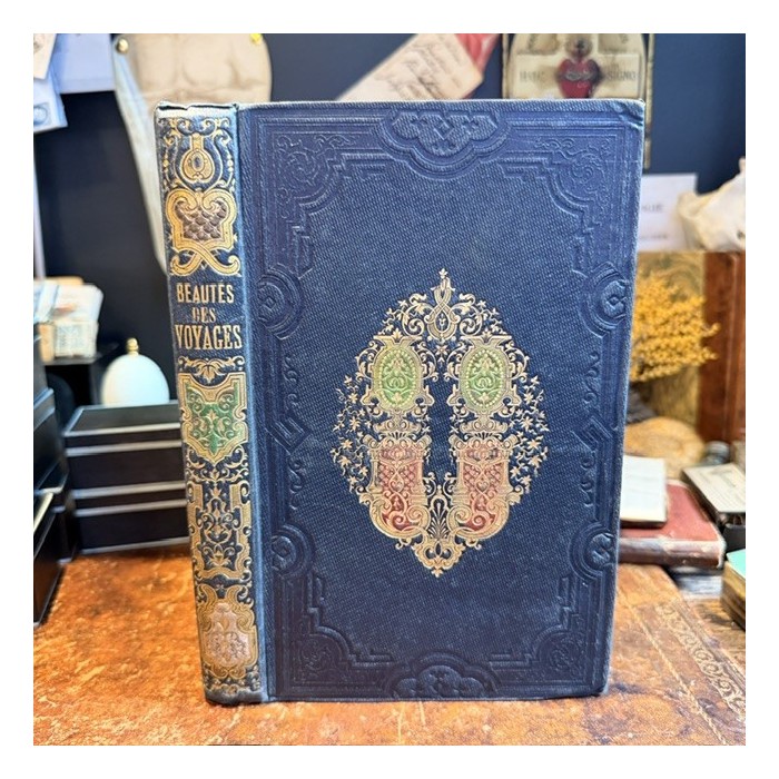 Deadly arsenic book - Beautés des voyages anciens et modernes 1853