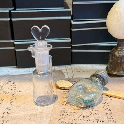 Flacon Compte-goutte ancien de pharmacie-Apothicaire