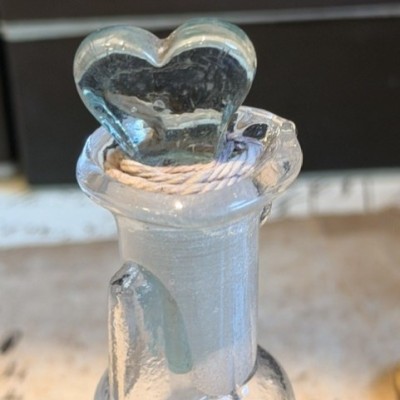 Dropper bottle - Antique pharmacy bottle - Apothecary