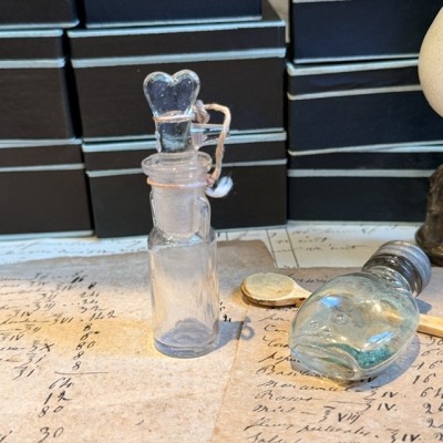 Flacon Compte-goutte ancien de pharmacie-Apothicaire