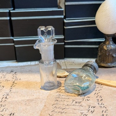 Flacon Compte-goutte ancien de pharmacie-Apothicaire