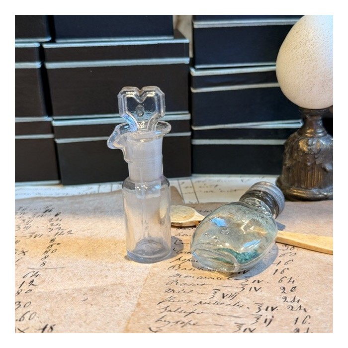 Flacon Compte-goutte ancien de pharmacie-Apothicaire