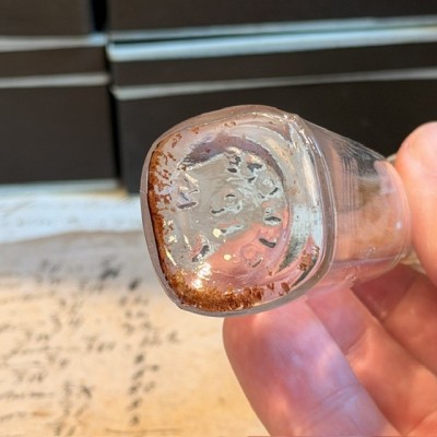 Flacon Compte-goutte ancien de pharmacie-Apothicaire