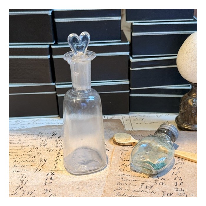 Flacon Compte-goutte ancien de pharmacie-Apothicaire