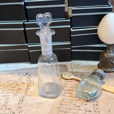 Flacon Compte-goutte ancien de pharmacie-Apothicaire