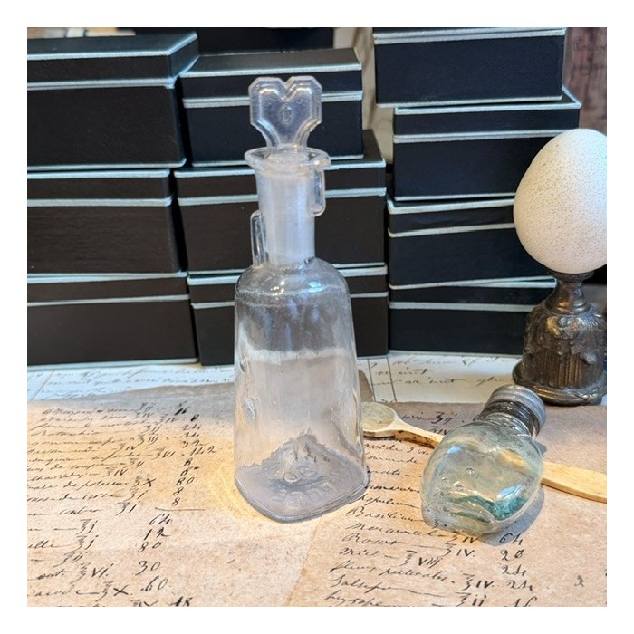 Flacon Compte-goutte ancien de pharmacie-Apothicaire