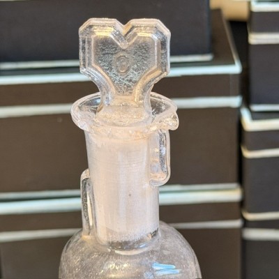 Dropper bottle - Antique pharmacy bottle - Apothecary