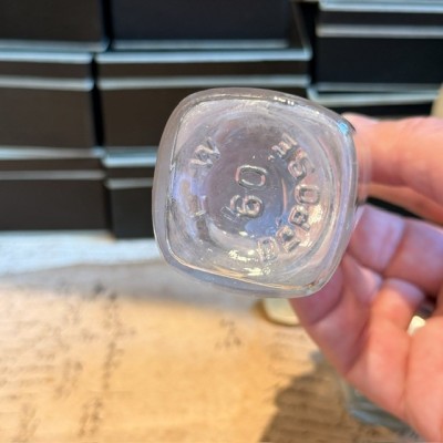 Flacon Compte-goutte ancien de pharmacie-Apothicaire