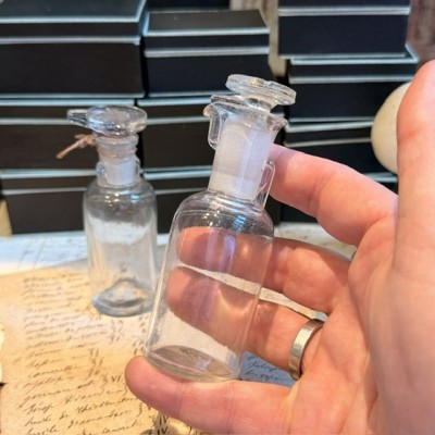 Flacon Compte-goutte ancien de pharmacie-Apothicaire