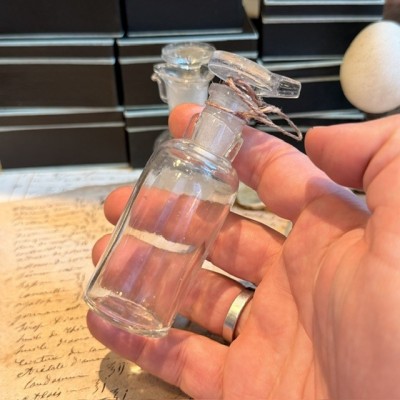 Flacon Compte-goutte ancien de pharmacie-Apothicaire