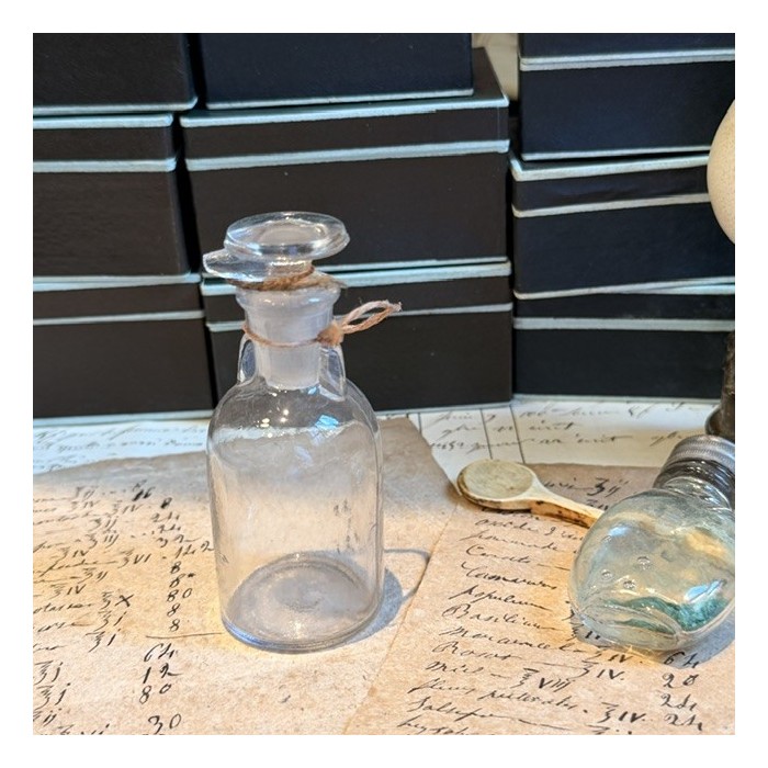 Flacon Compte-goutte ancien de pharmacie-Apothicaire